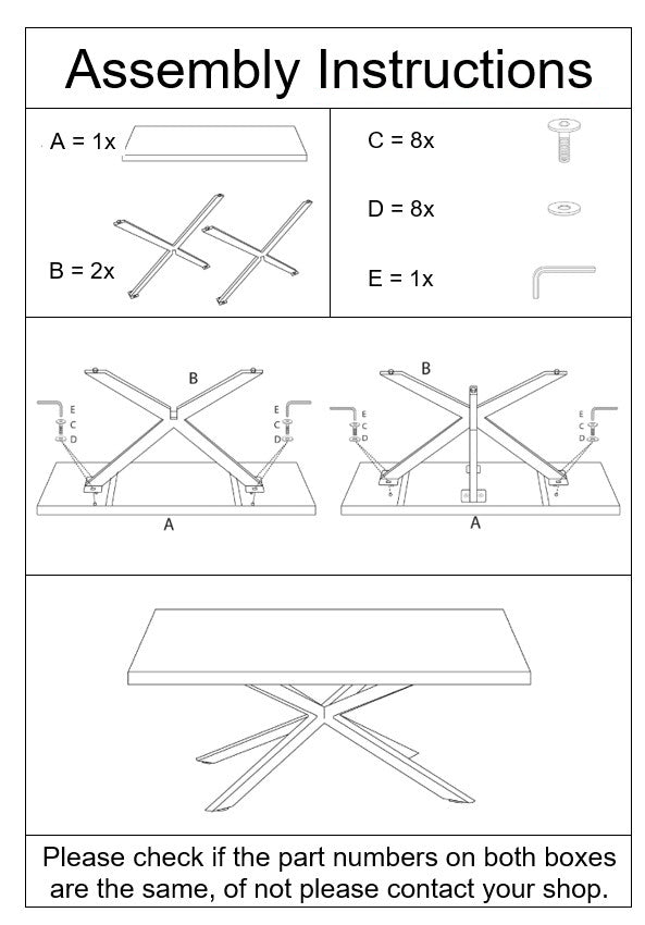 Finana – tables à manger