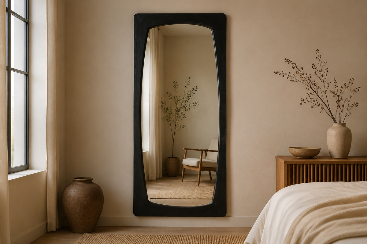 Dalialia – Miroir 53 × 113 cm noir