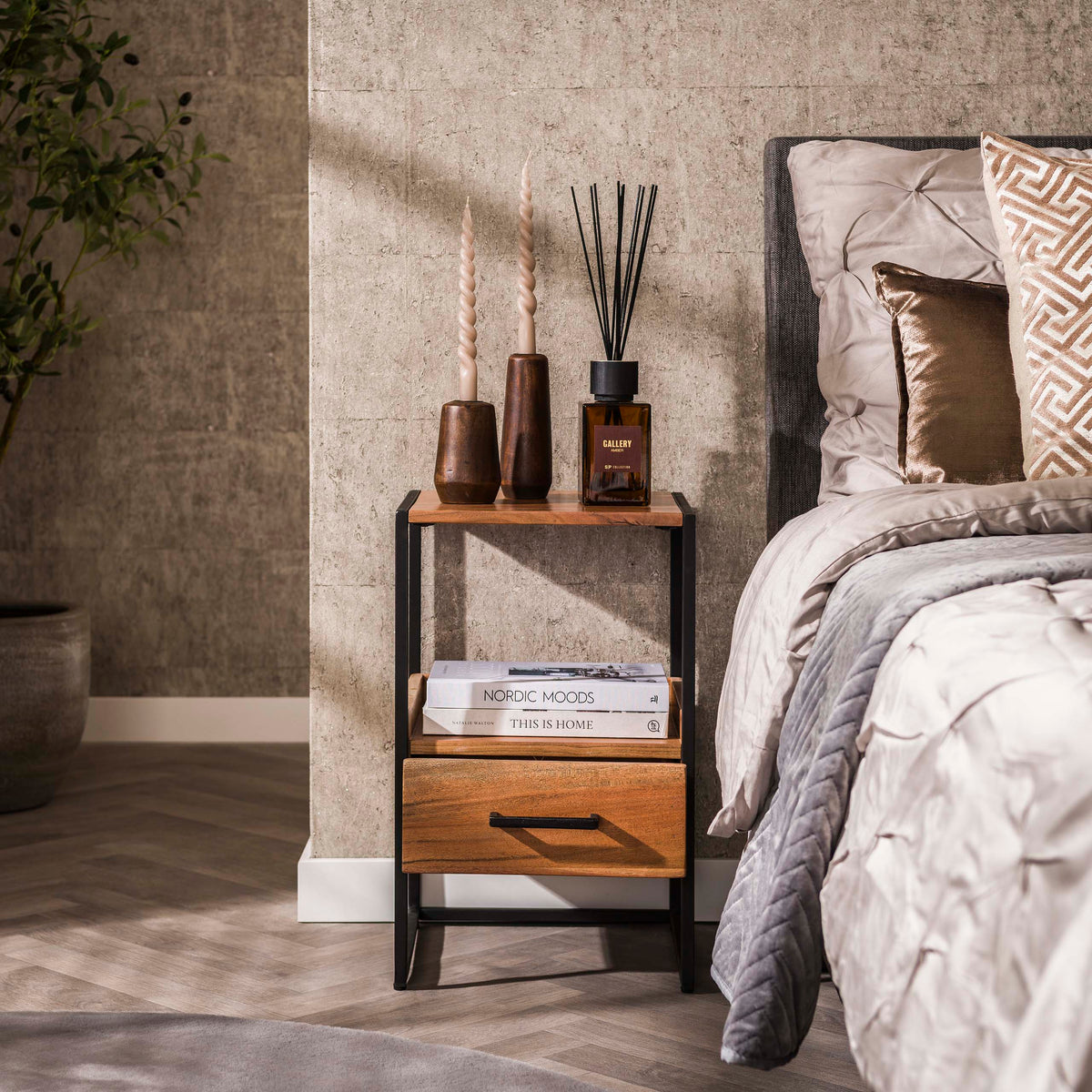 SILANO - Table de chevet 35 cm • XS