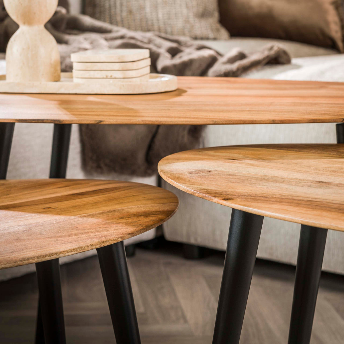 VALERIO - Table basse • lot de 3