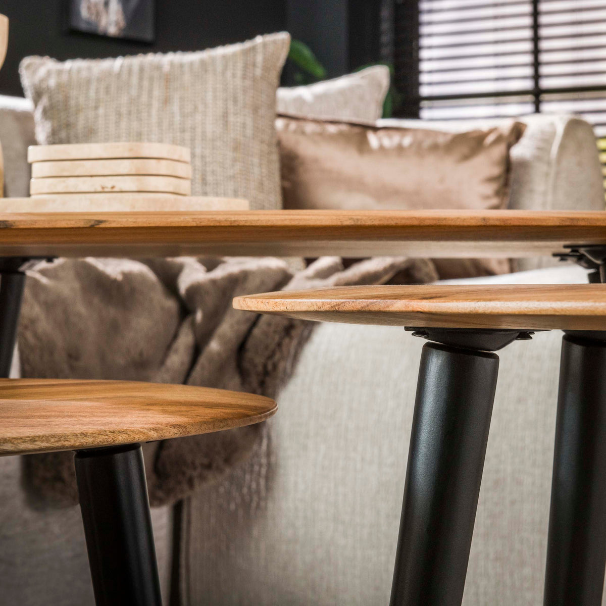 VALERIO - Table basse • lot de 3