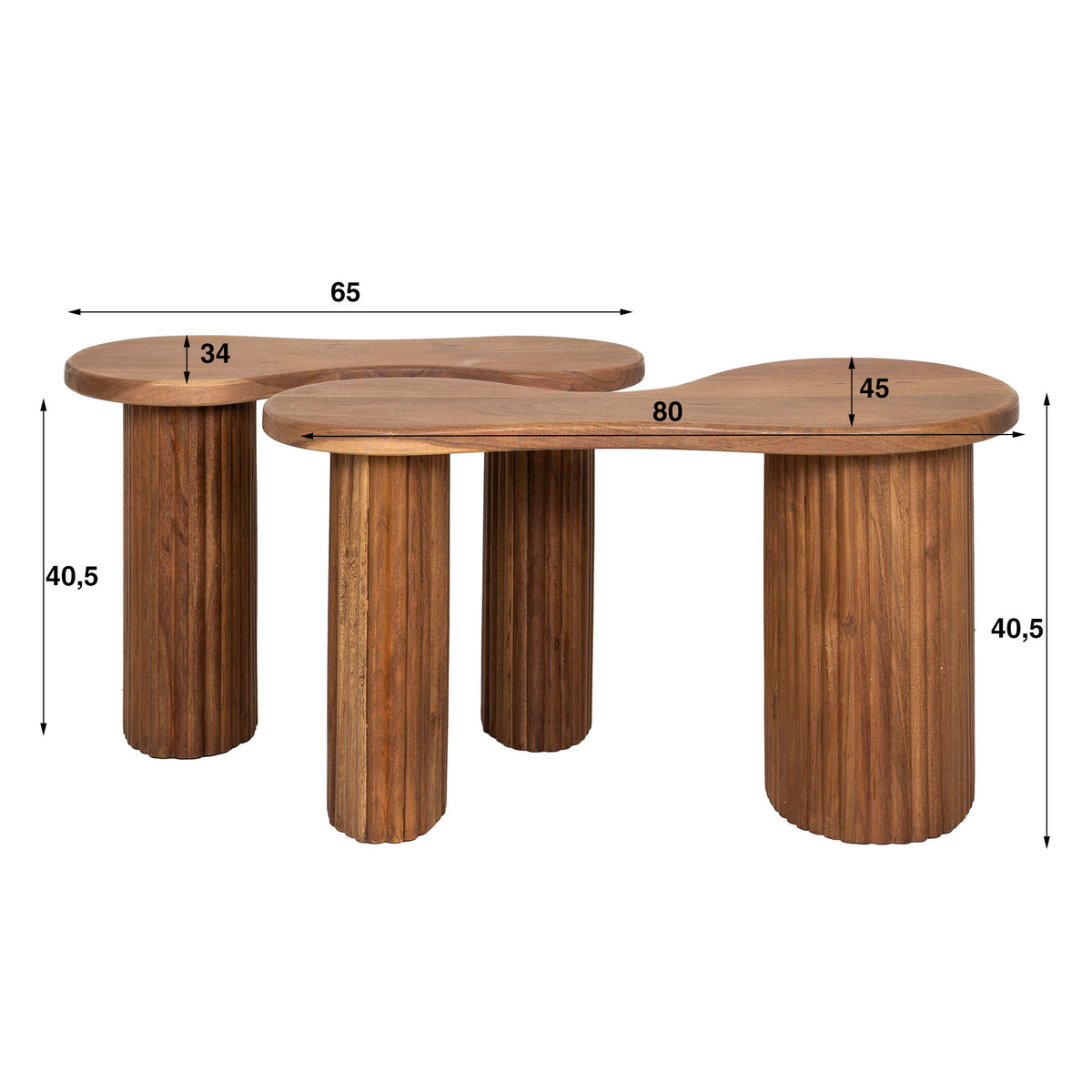 ELARO - Table basse • lot de 2