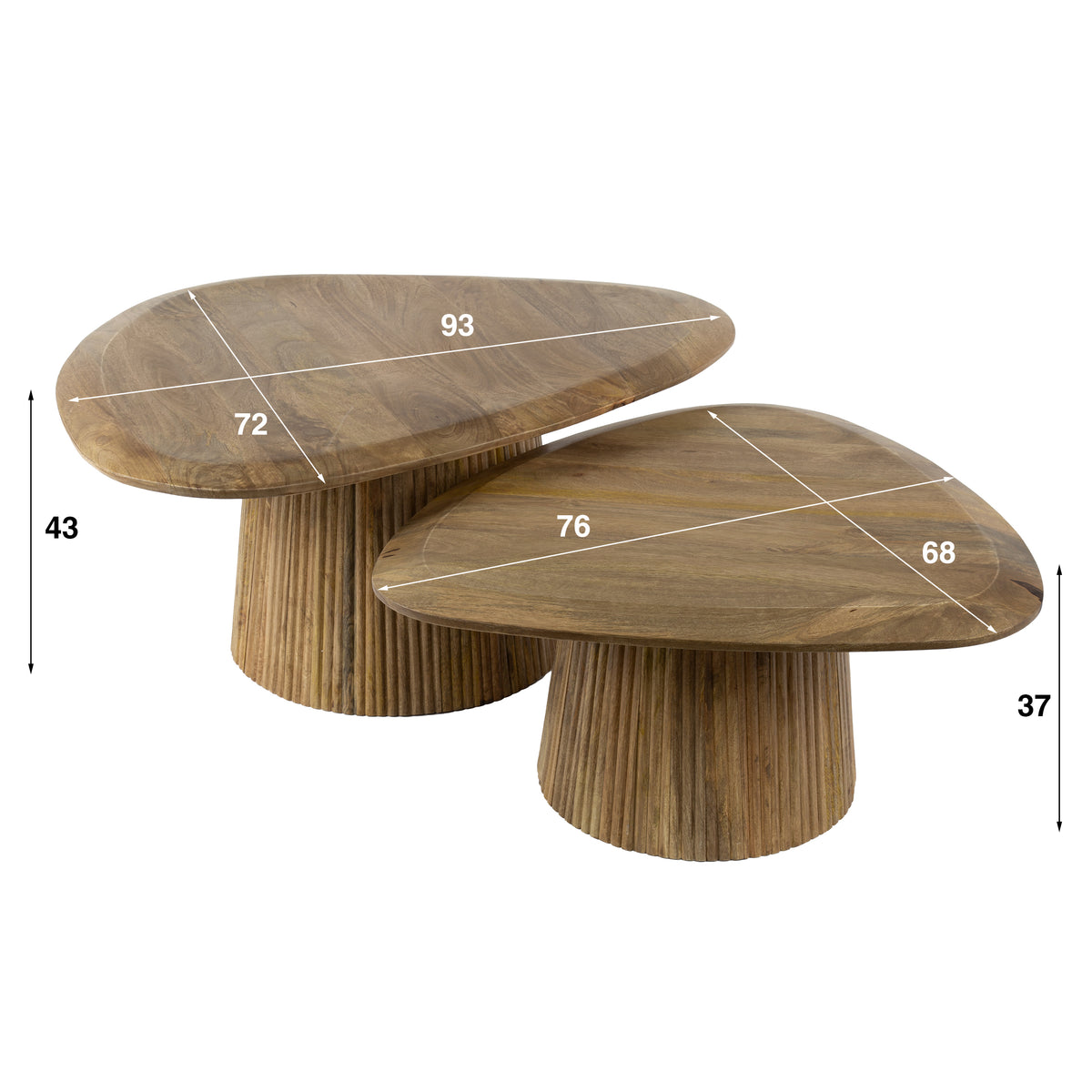 SAVENA - Table basse • lot de 2