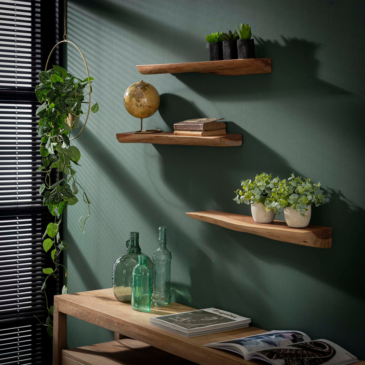 LAVENO - Étagère 60 cm • lot de 3