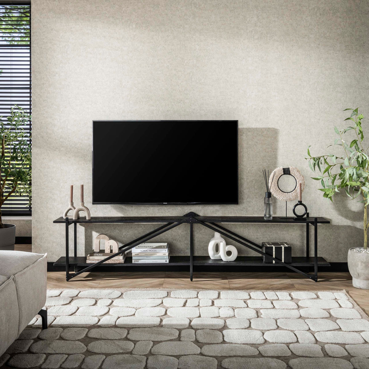 SESTO - Meuble TV 220 cm