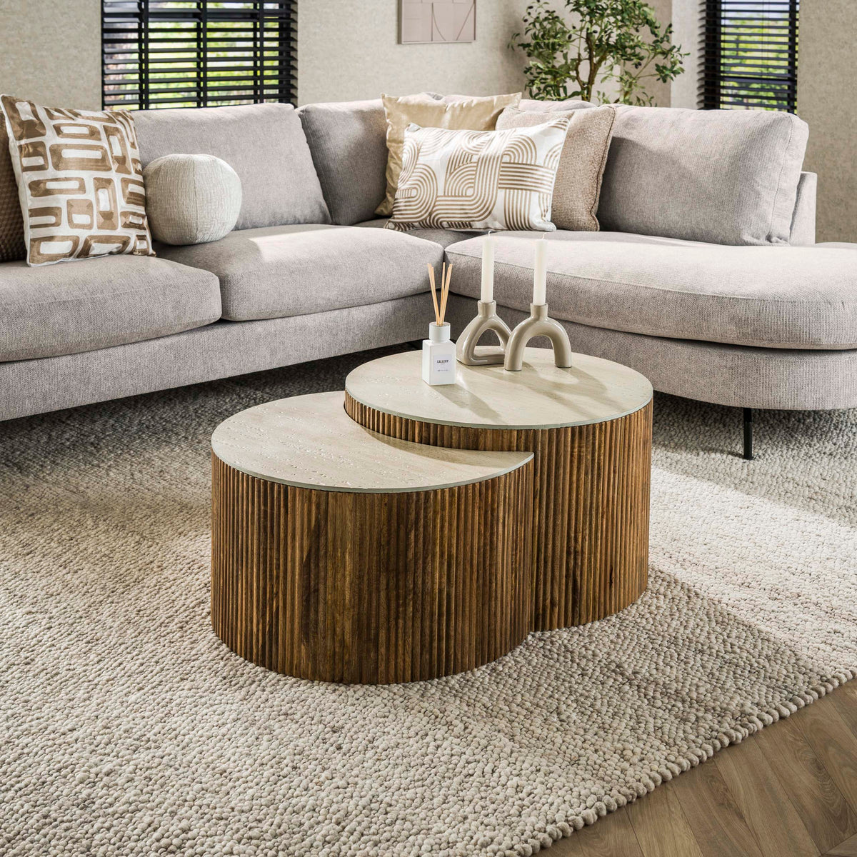 CAMELIA - Table basse • lot de 2