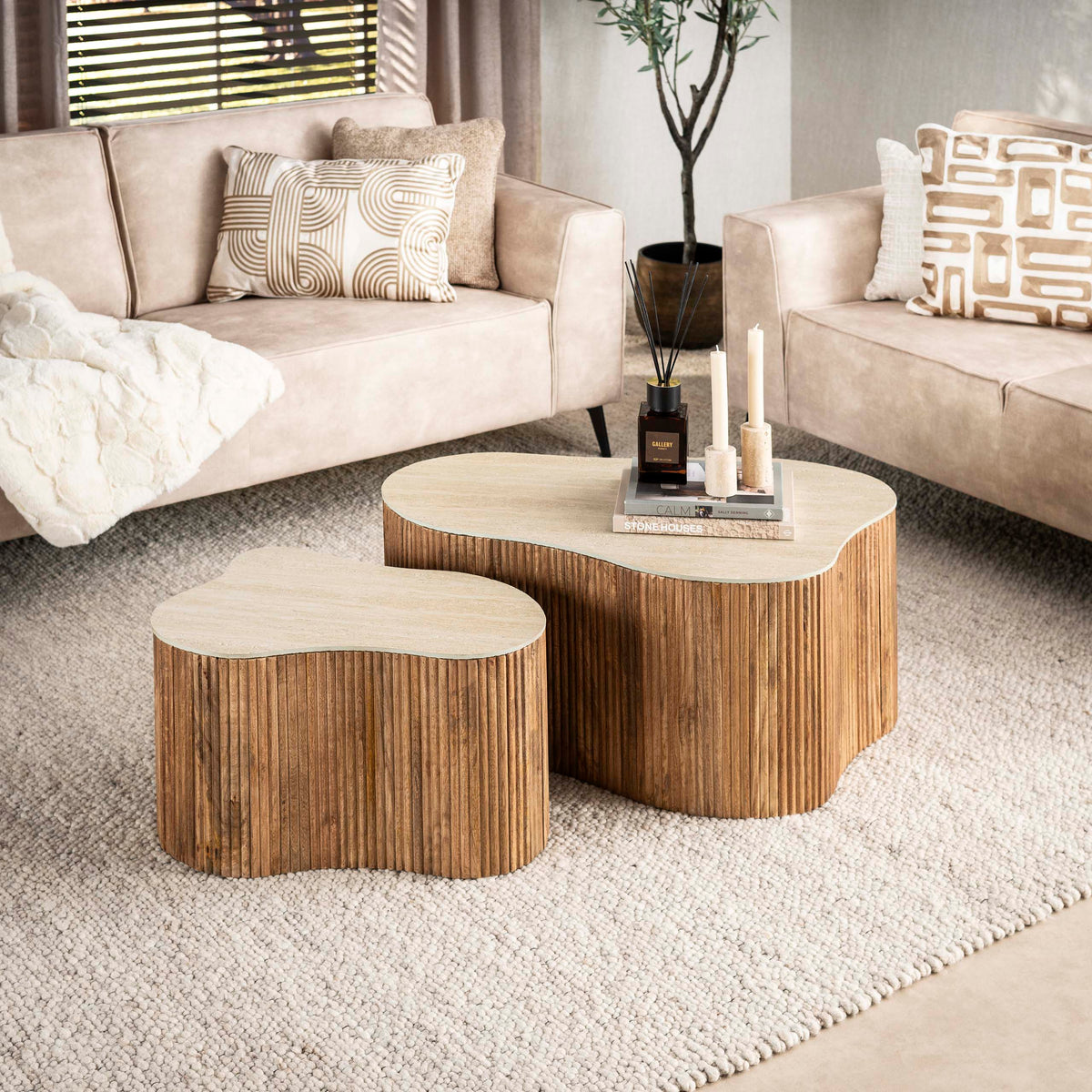 CAPRI - Table basse • lot de 2