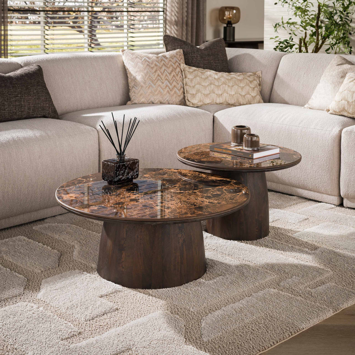 AMARENA - Table basse • lot de 2