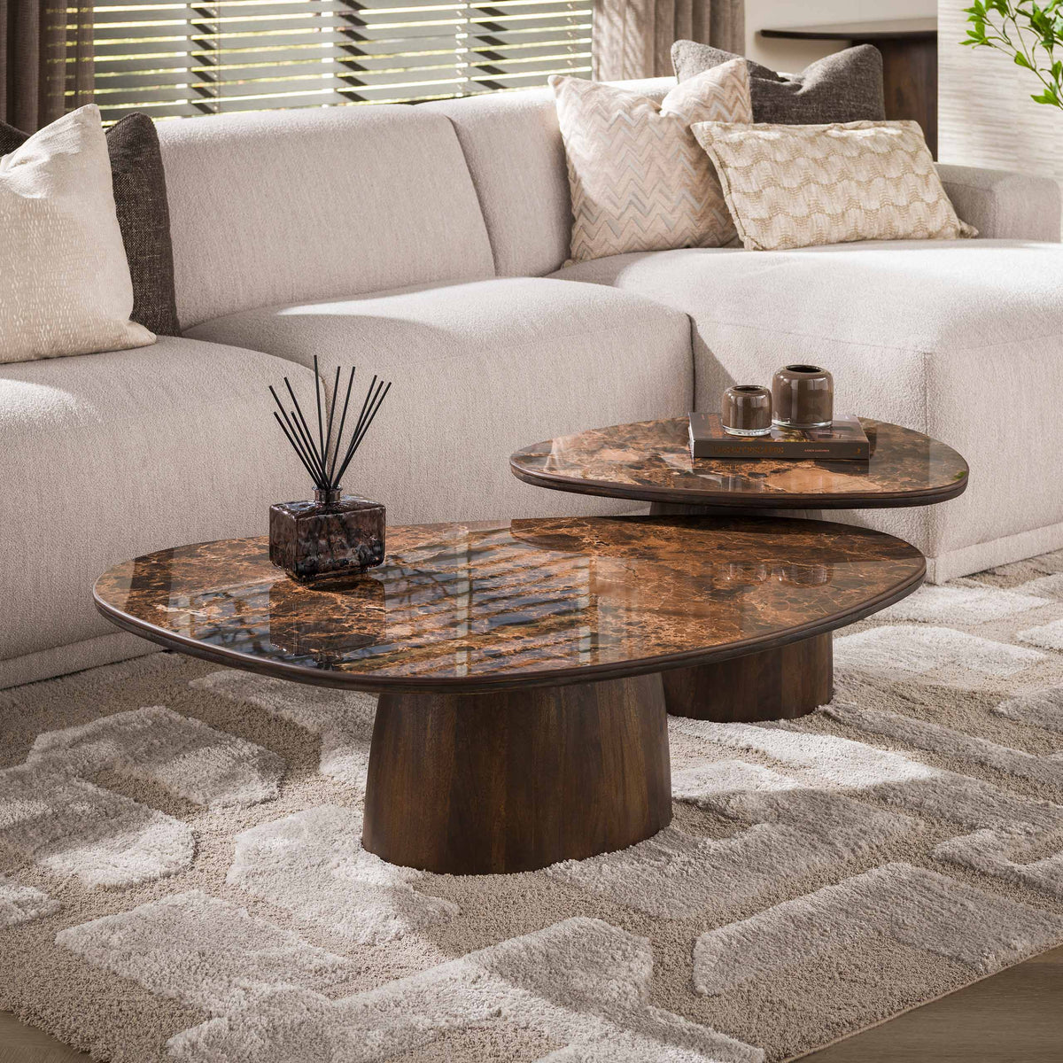 AMARINO - Table basse • lot de 2