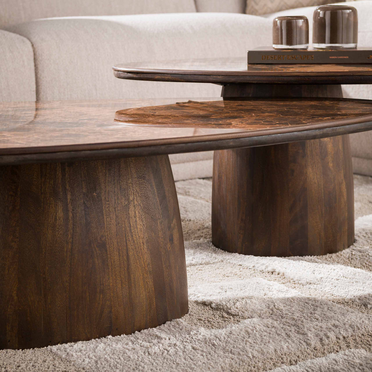 AMARINO - Table basse • lot de 2