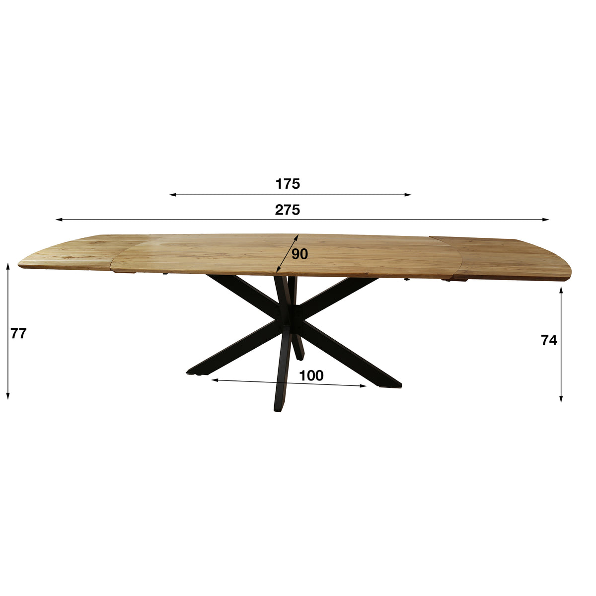 CASALE - Table à manger 275 cm