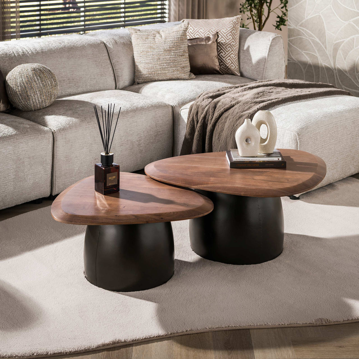 GARANO - Table basse • lot de 2