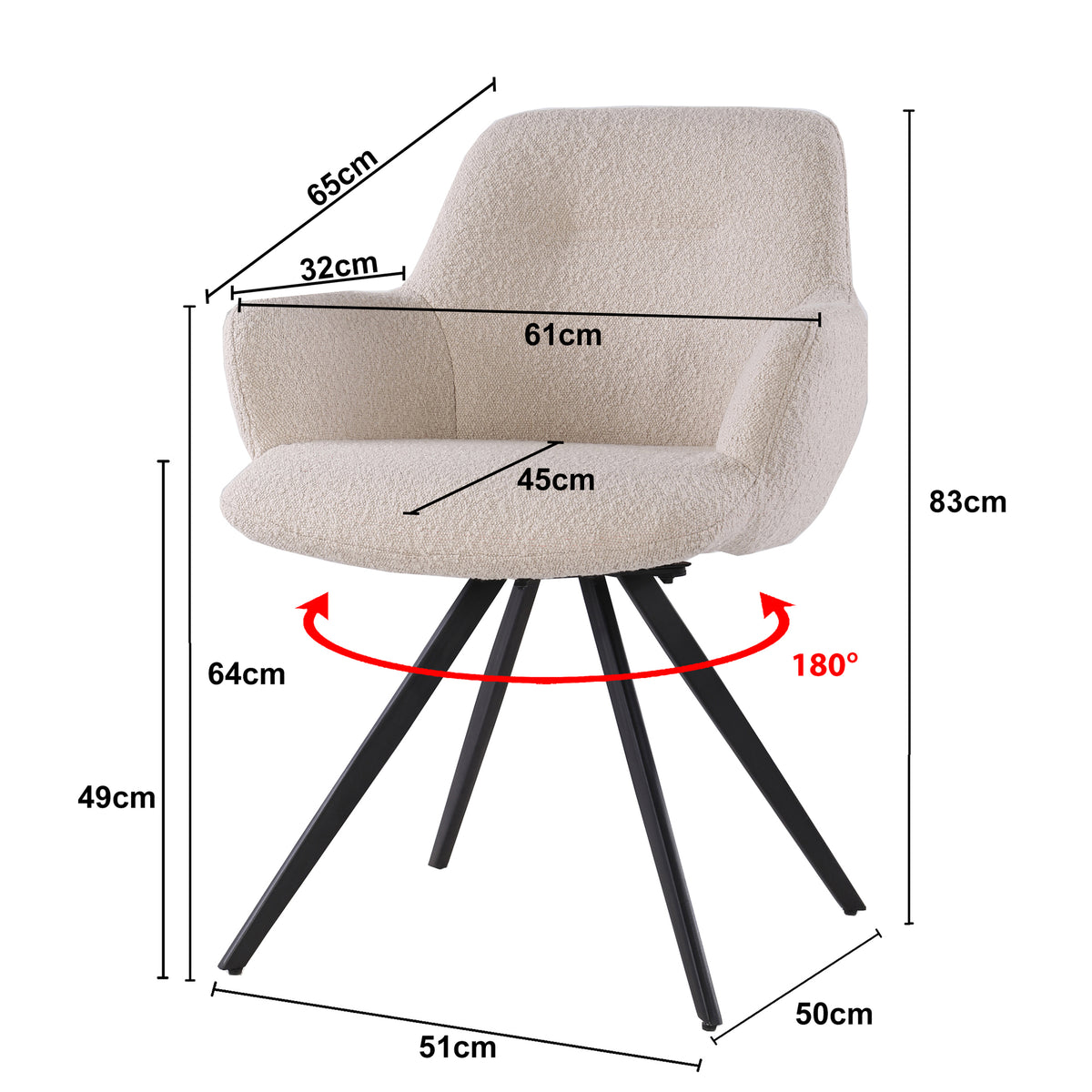 Darova – chaises de salle à manger