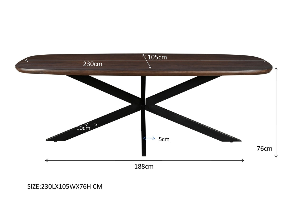 230 cm