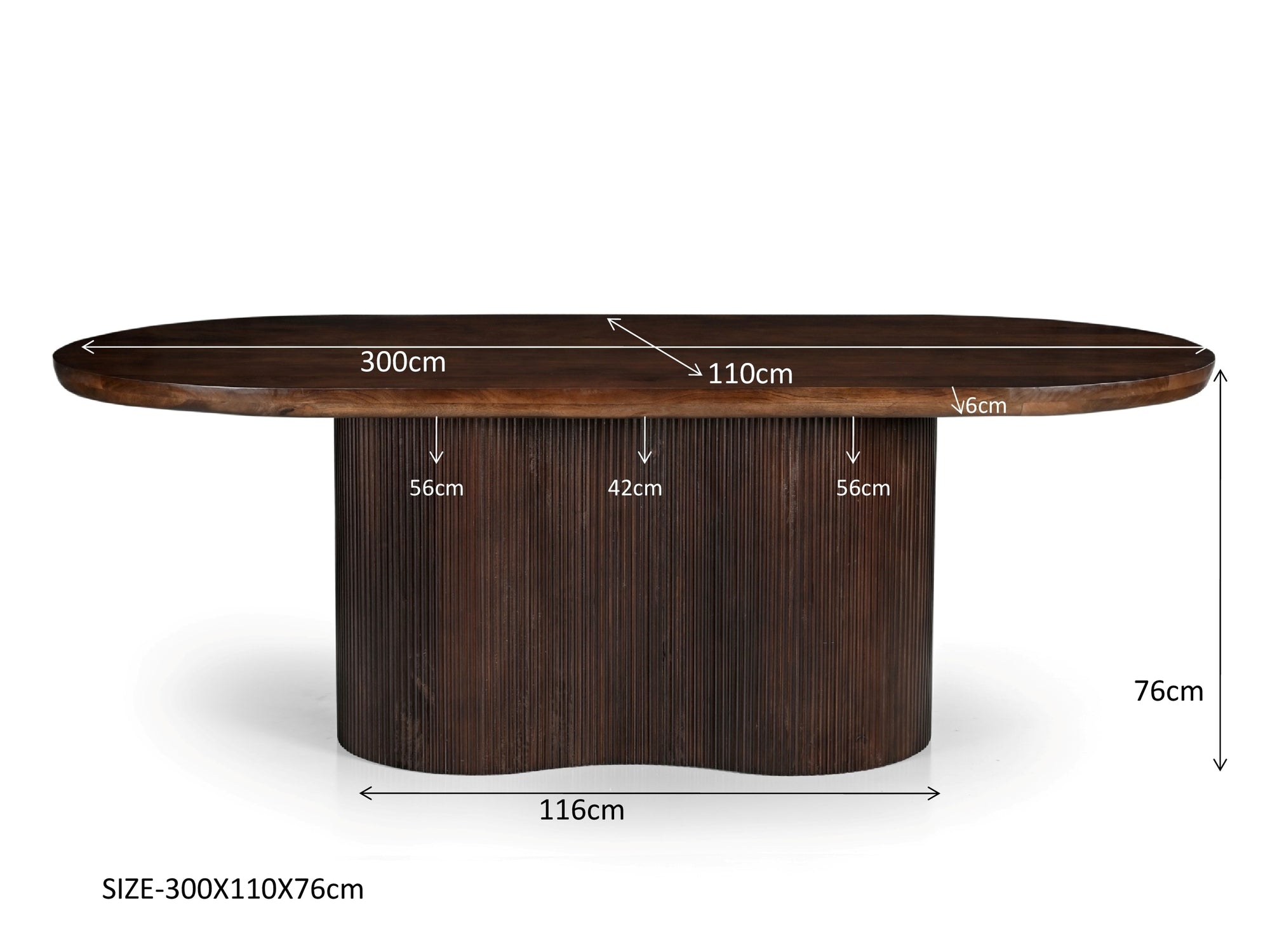 300 cm