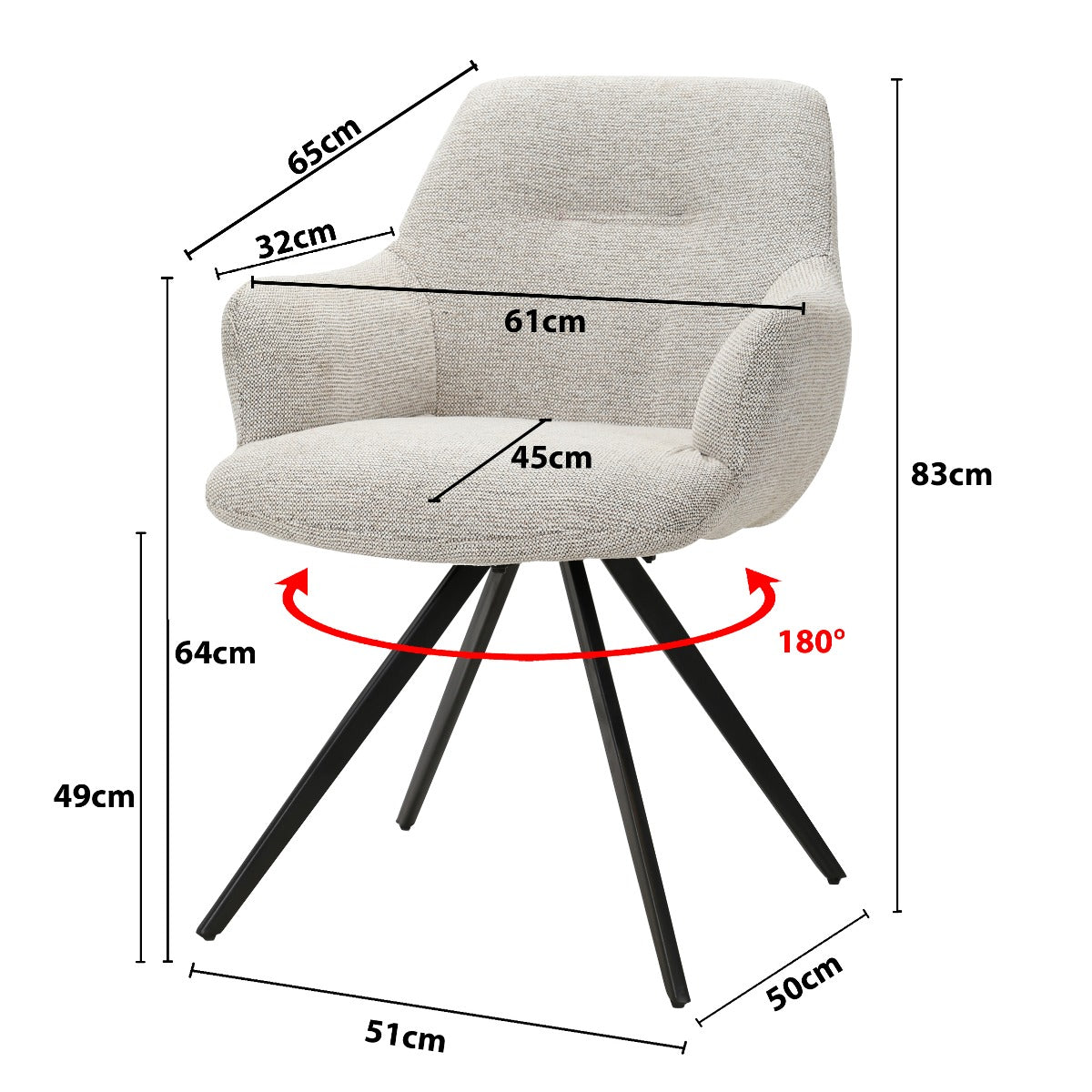 Galano – chaises de salle à manger