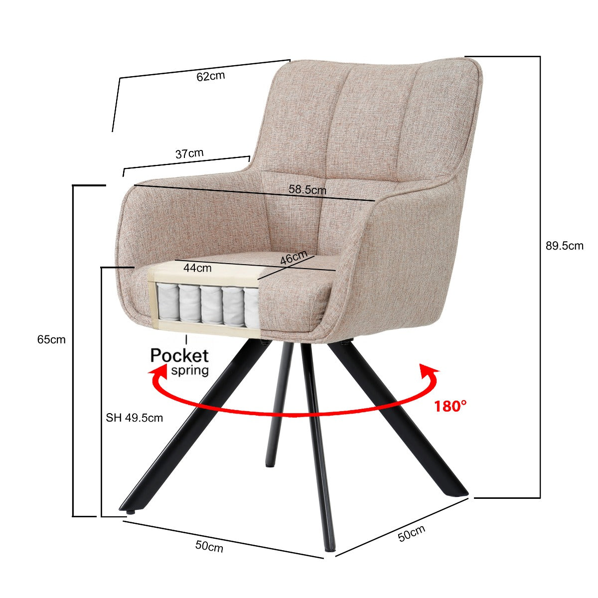 Orlaro – chaises de salle à manger