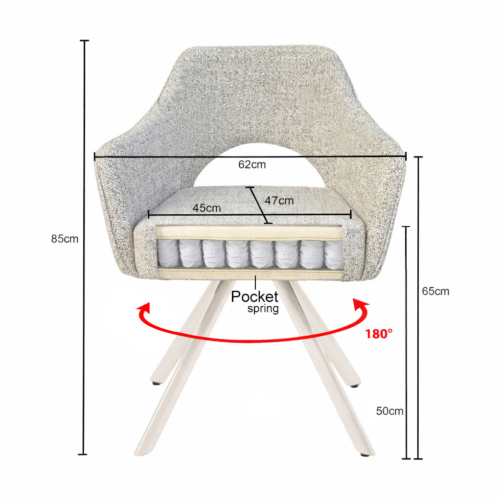 Velalen – chaises de salle à manger