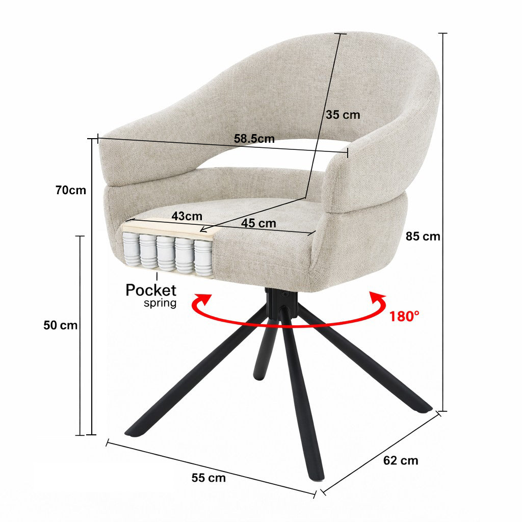Lioramira – chaises de salle à manger