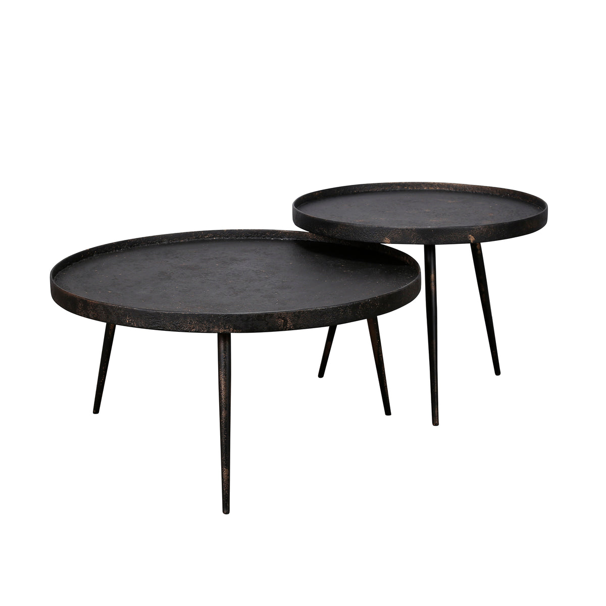 TRENTO - Table basse 58 cm • lot de 2