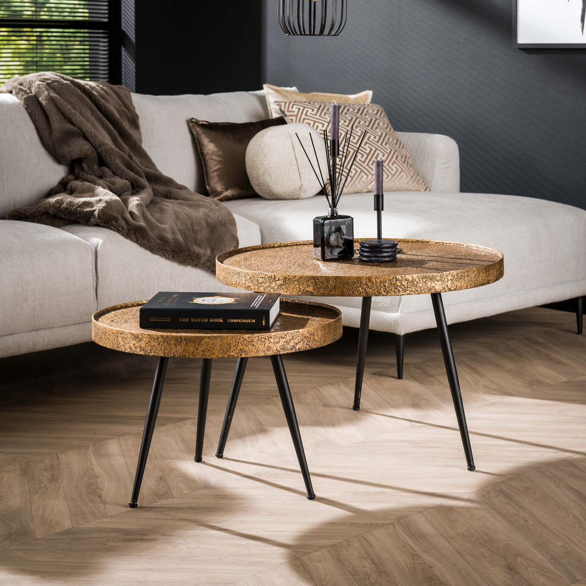 MELORA - Table basse • lot de 2