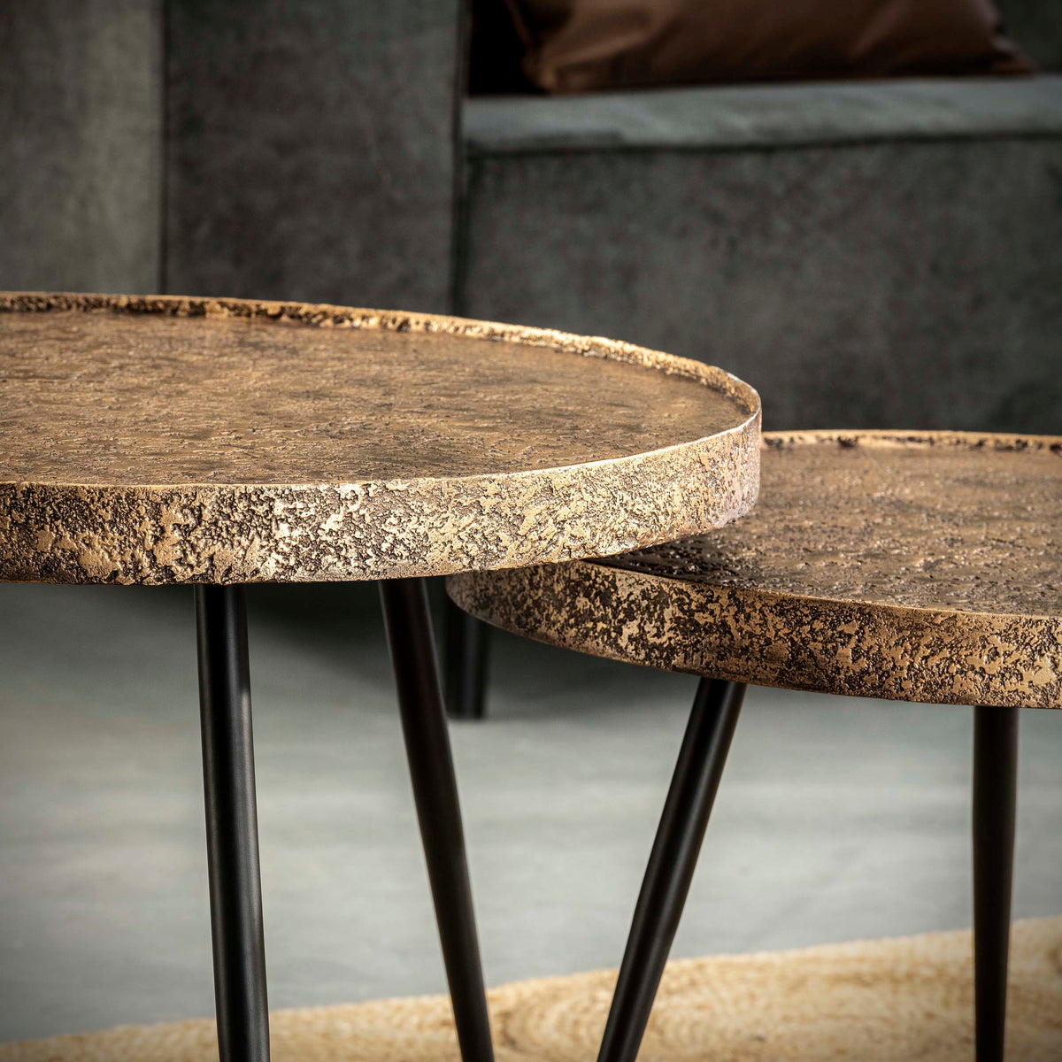 MELORA - Table basse • lot de 2