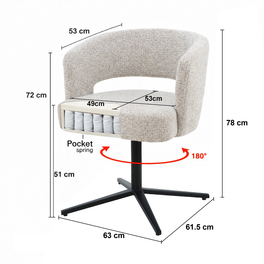Noradora – chaises de salle à manger