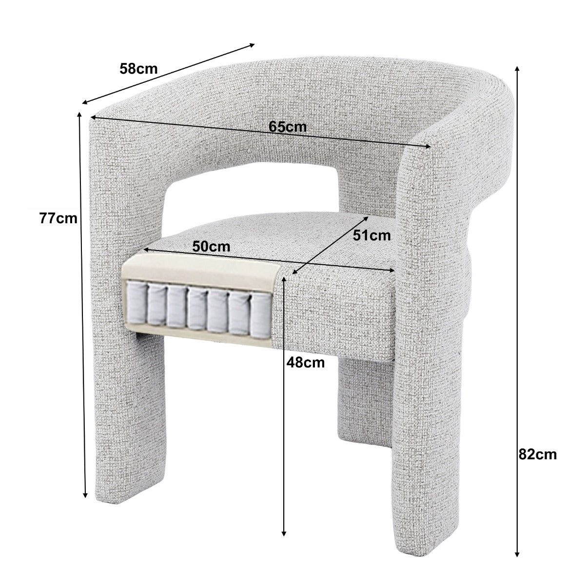 Taliasio – chaises de salle à manger