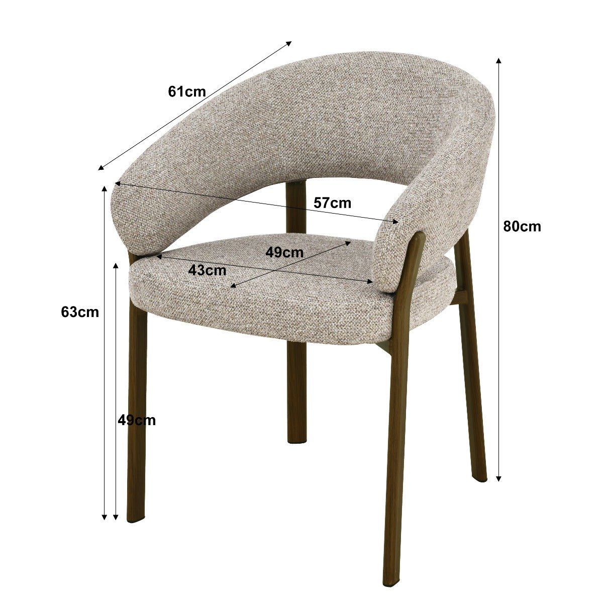 Velasio – chaises de salle à manger