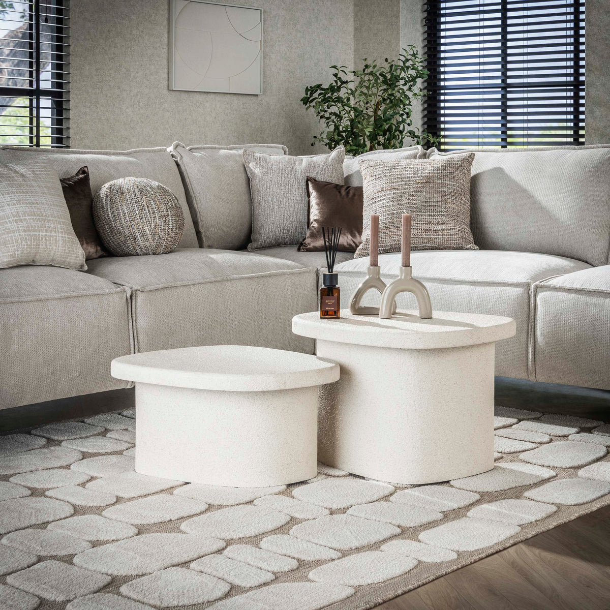 ALENO - Table basse • lot de 2
