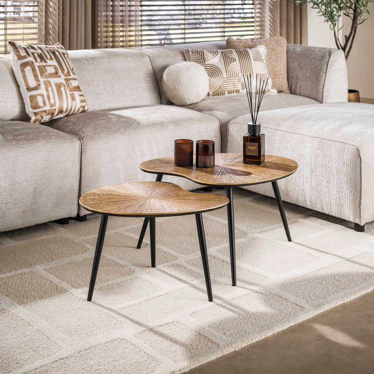NAPOLI - Table basse • lot de 2