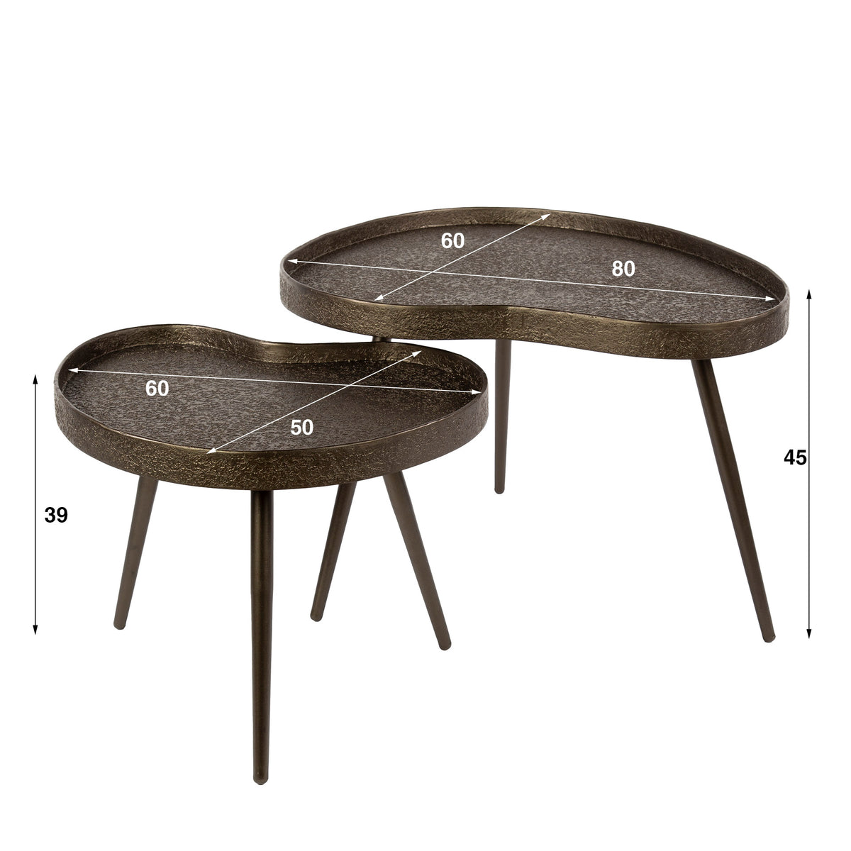 RAVELLO - Table basse • lot de 2