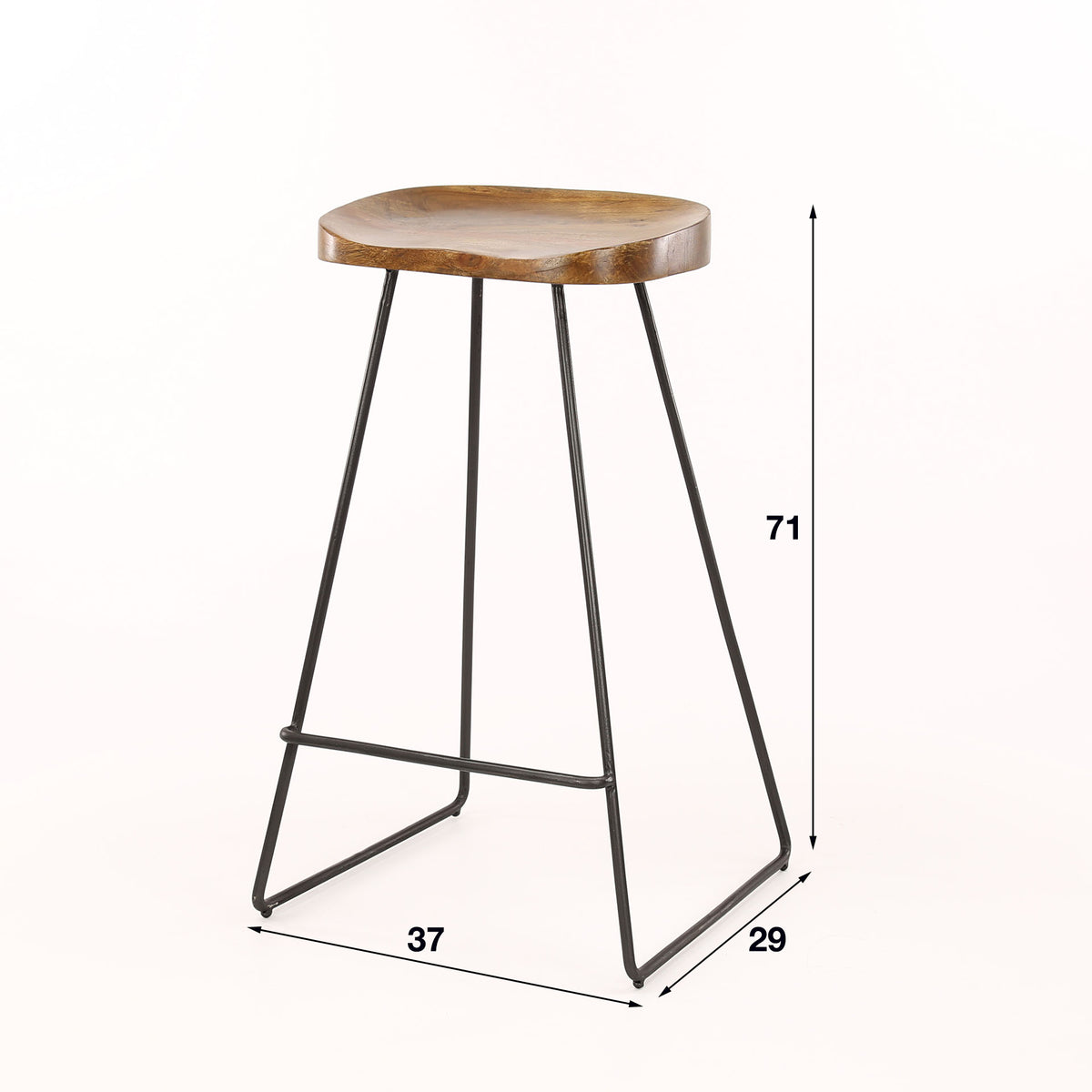 PALERMO - Tabouret de bar • lot de 4