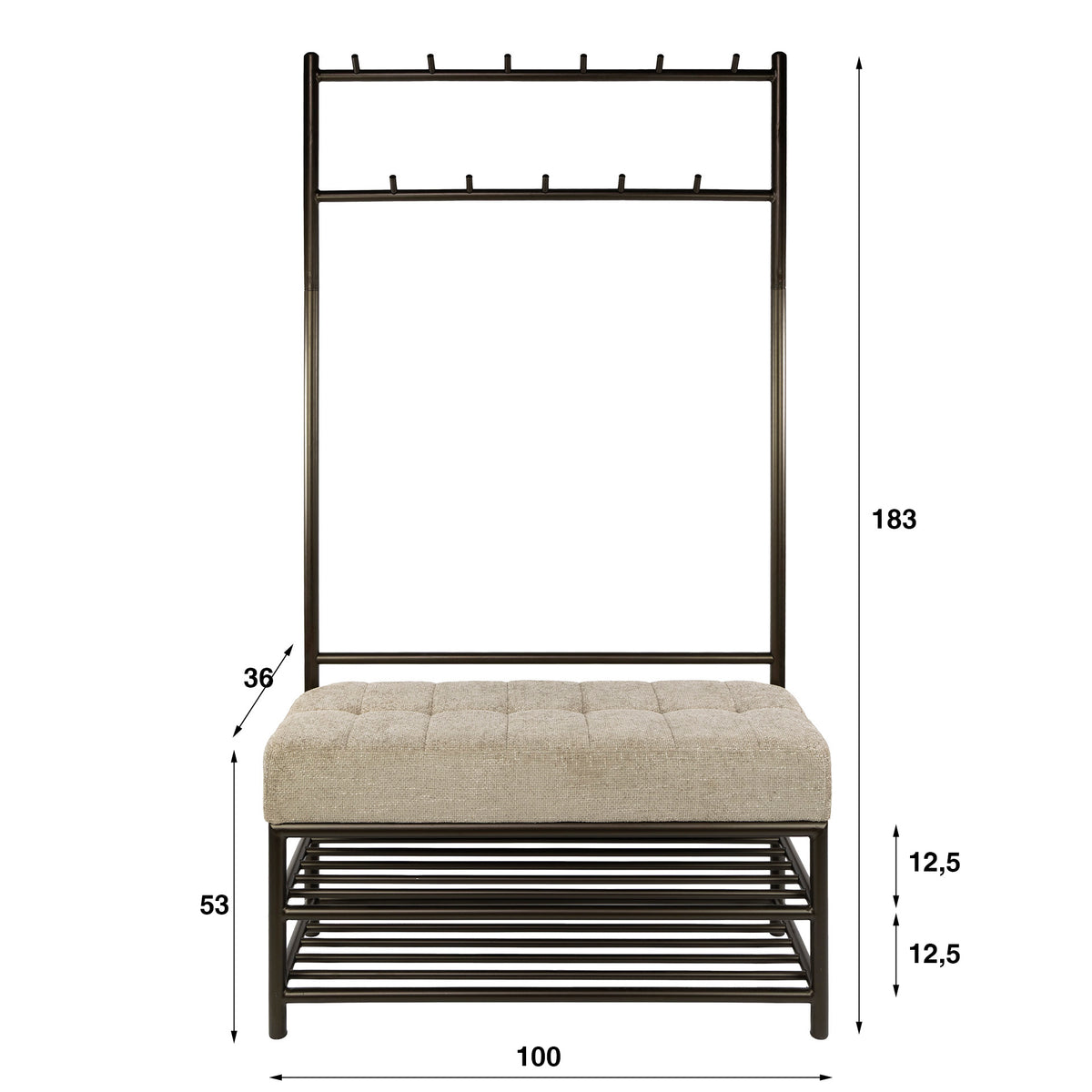 CASAROSA - Banc 100 cm