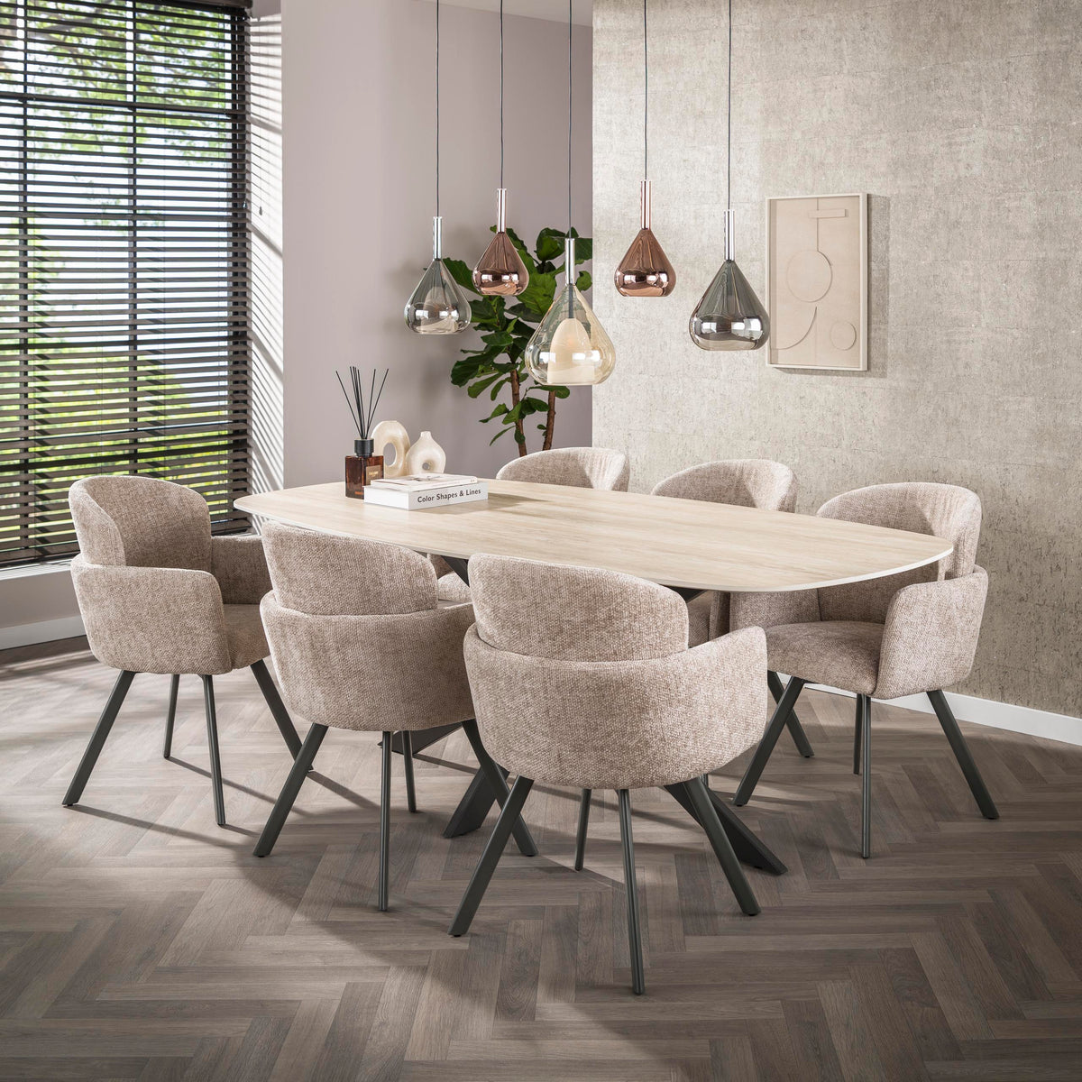 LATINA - Chaise de salle à manger