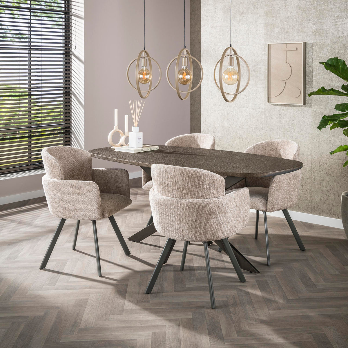 LATINA - Chaise de salle à manger