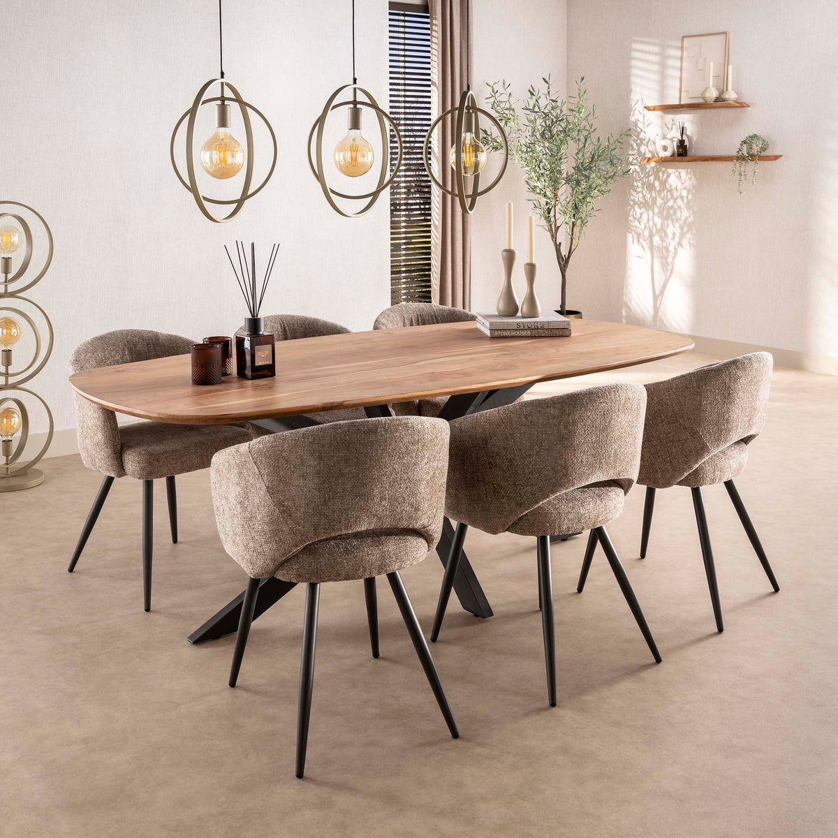 AMALFI - Chaise de salle à manger • lot de 2