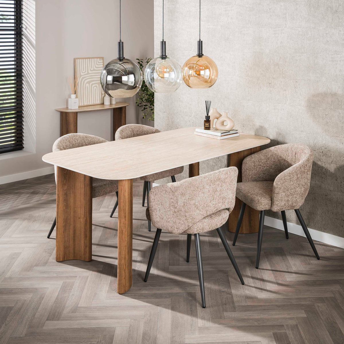 AMALFI - Chaise de salle à manger • lot de 2