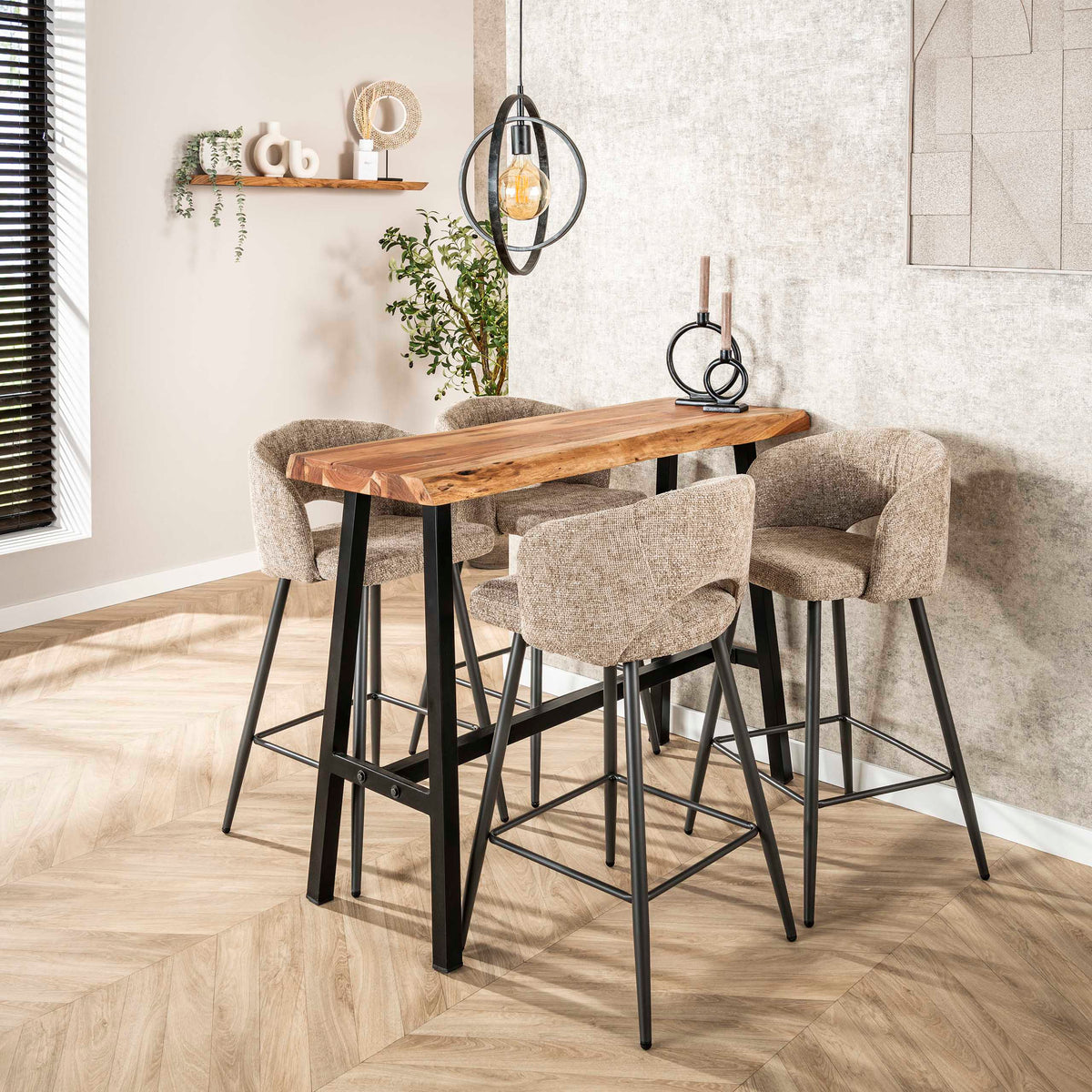 BERGAMO - Tabouret de bar • lot de 2