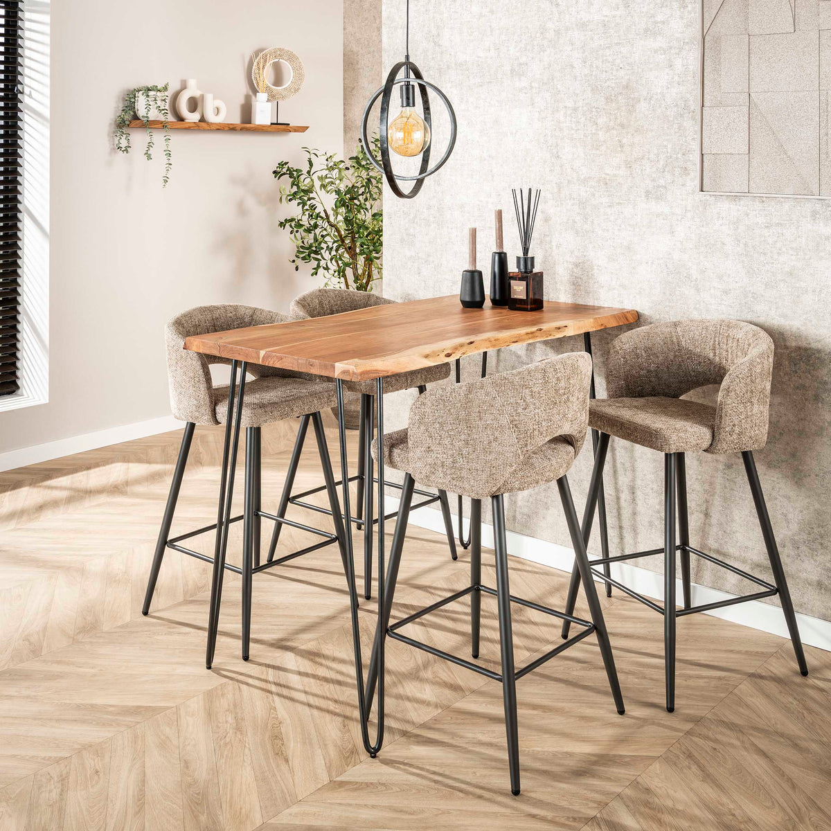 BERGAMO - Tabouret de bar • lot de 2