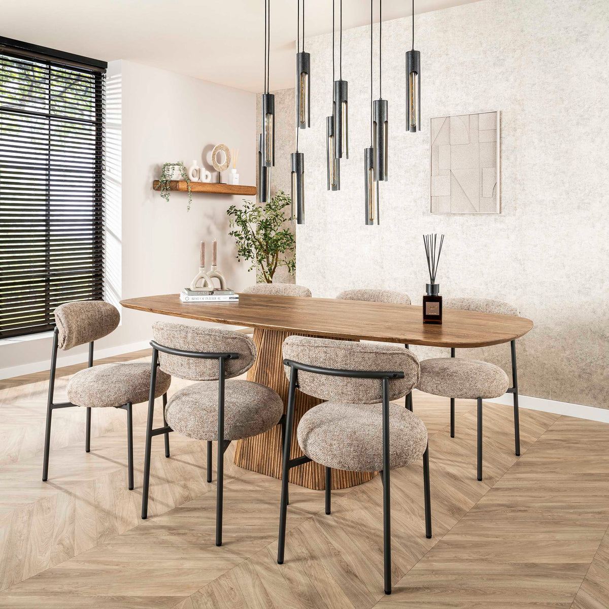 ZELANO - Chaise de salle à manger • lot de 2