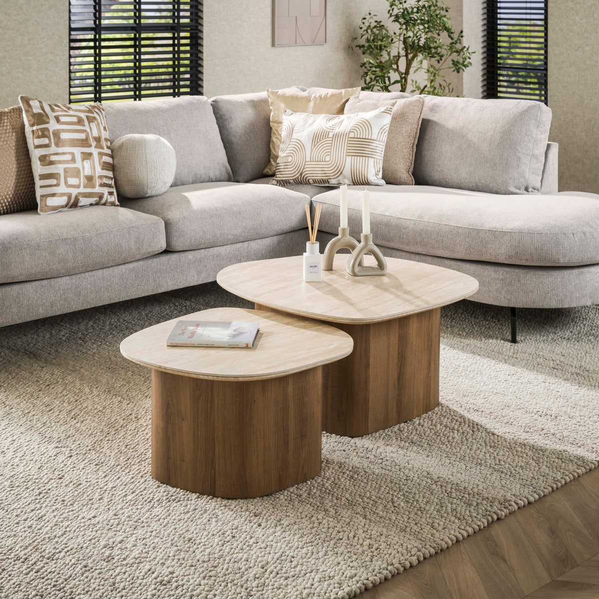 ARENIO - Table basse • lot de 2