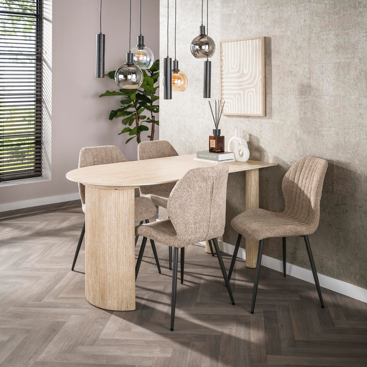 ARIAIA - Table à manger 140 cm
