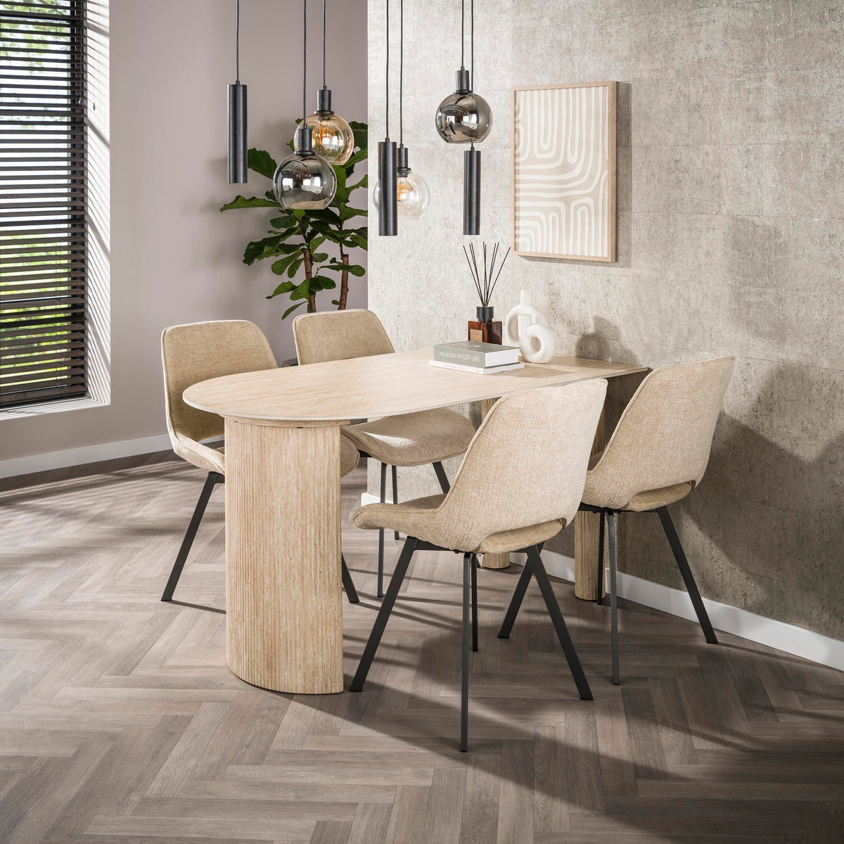 ARIAIA - Table à manger 140 cm