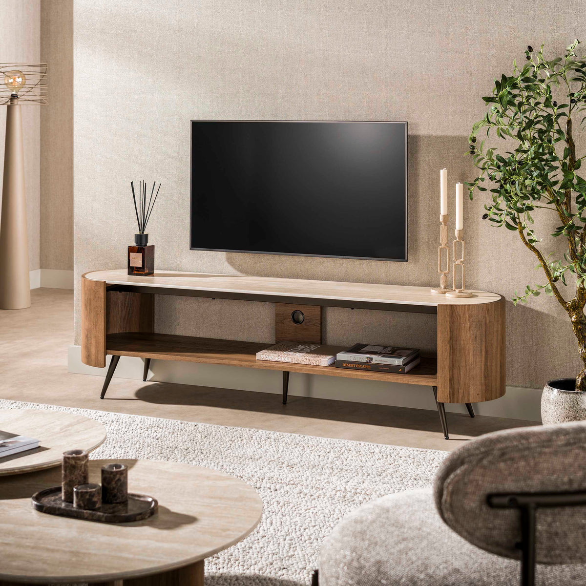 ARIAA - Meuble TV 180 cm