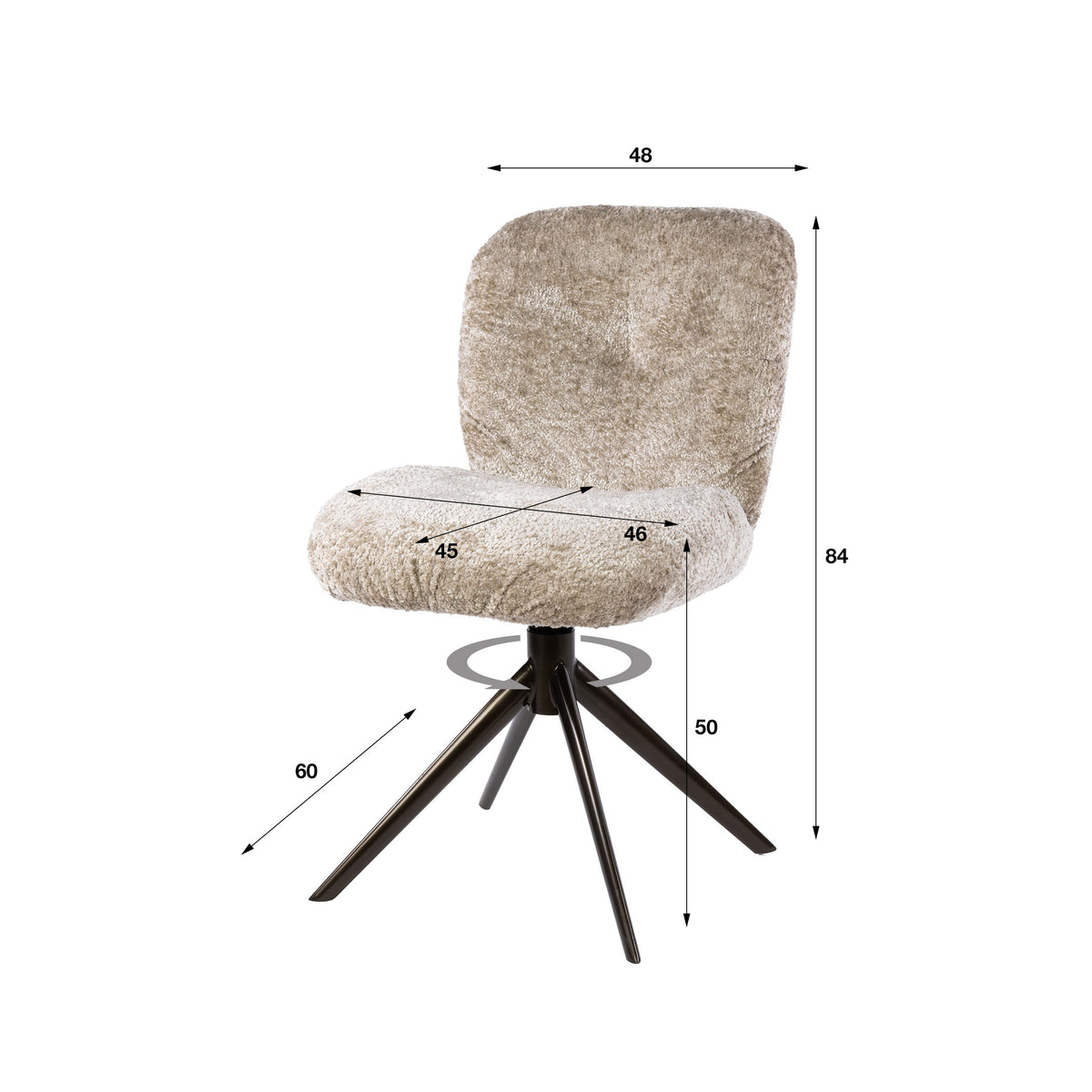 VENETO - Chaise de salle à manger • lot de 2