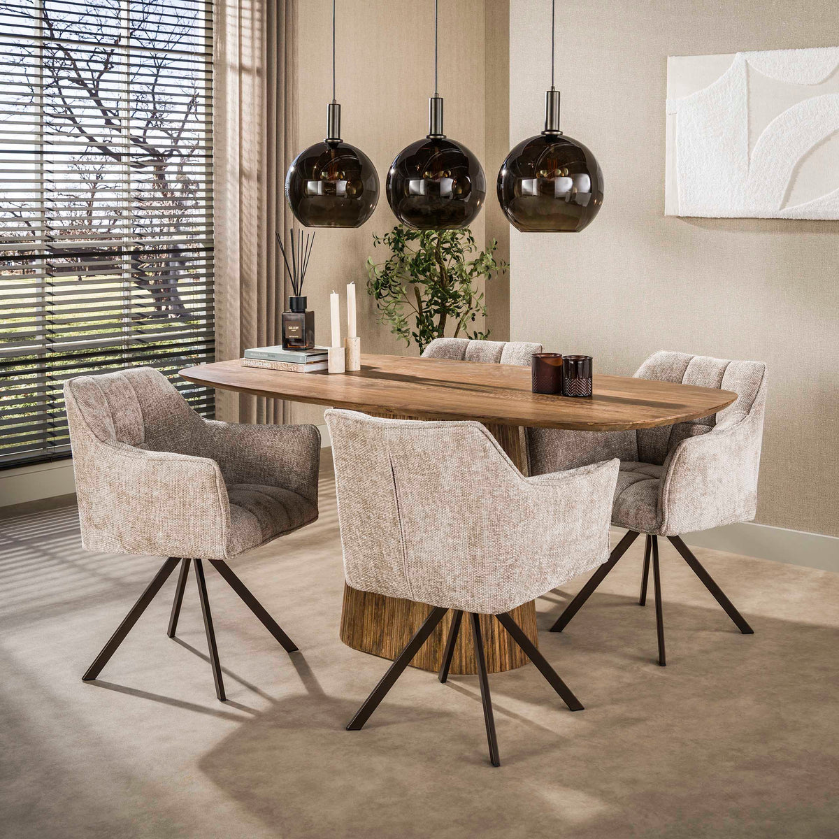 MONOPOLI - Chaise de salle à manger • lot de 2