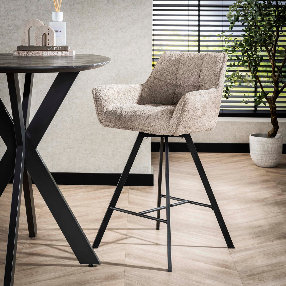 ORTISEI - Tabouret de bar • lot de 2