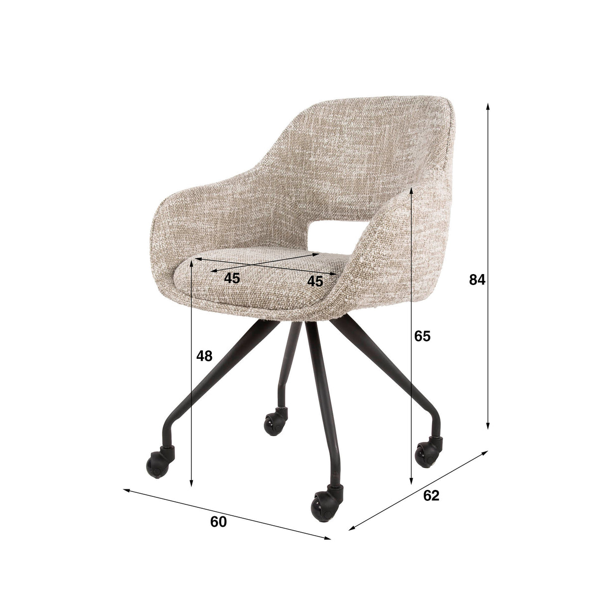LORETO - Chaise de salle à manger • lot de 2