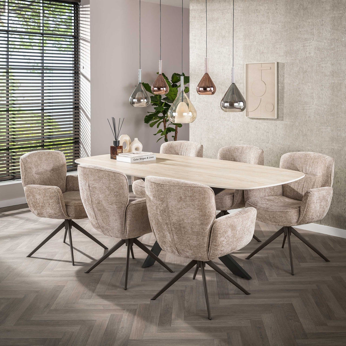 TODI - Chaise de salle à manger • lot de 2